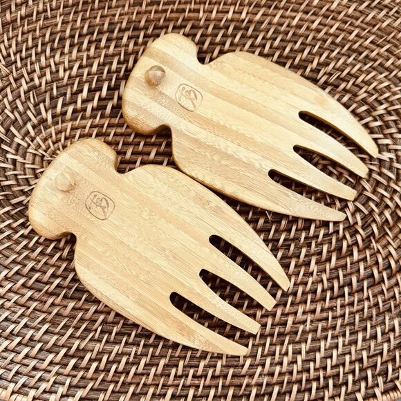 Totally Bamboo Salad Hands Salad Tossers - Picture 1 of 4